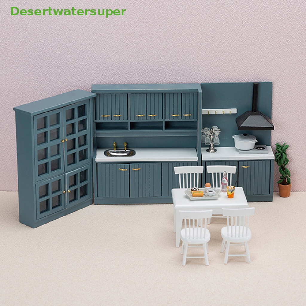 Tủ Bếp Mini Tỉ Lệ 1: 12 Trang Trí Nhà Búp Bê