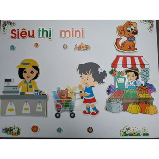 Tranh góc decan xốp trang trí