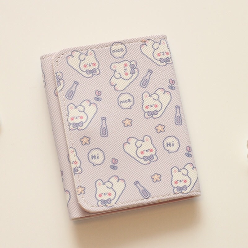 Ví gập ví cầm tay nữ sinh tiện lợi