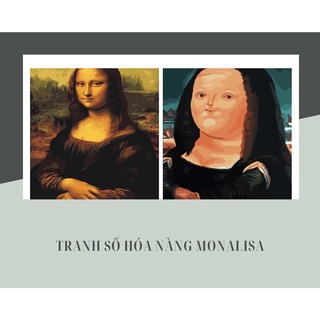 Tranh số hóa nàng monalisa
