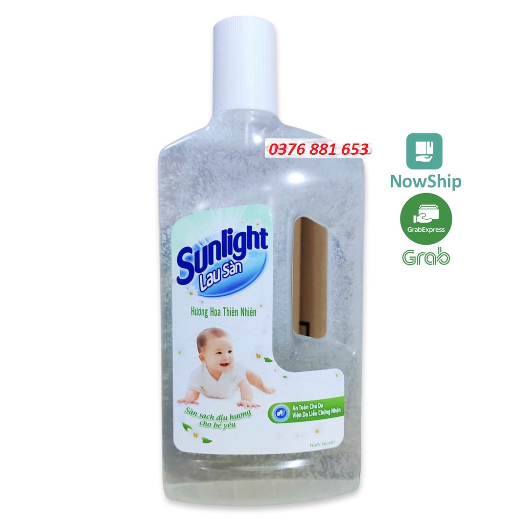 [Hoả Tốc] Nước lau sàn Sunlight (Hương Hoa Diên Vỹ (Hoa Hạ) Xanh Lá, Hồng Lily, Thiên Nhiên Trắng, Thiên Thảo Vàng 1kg