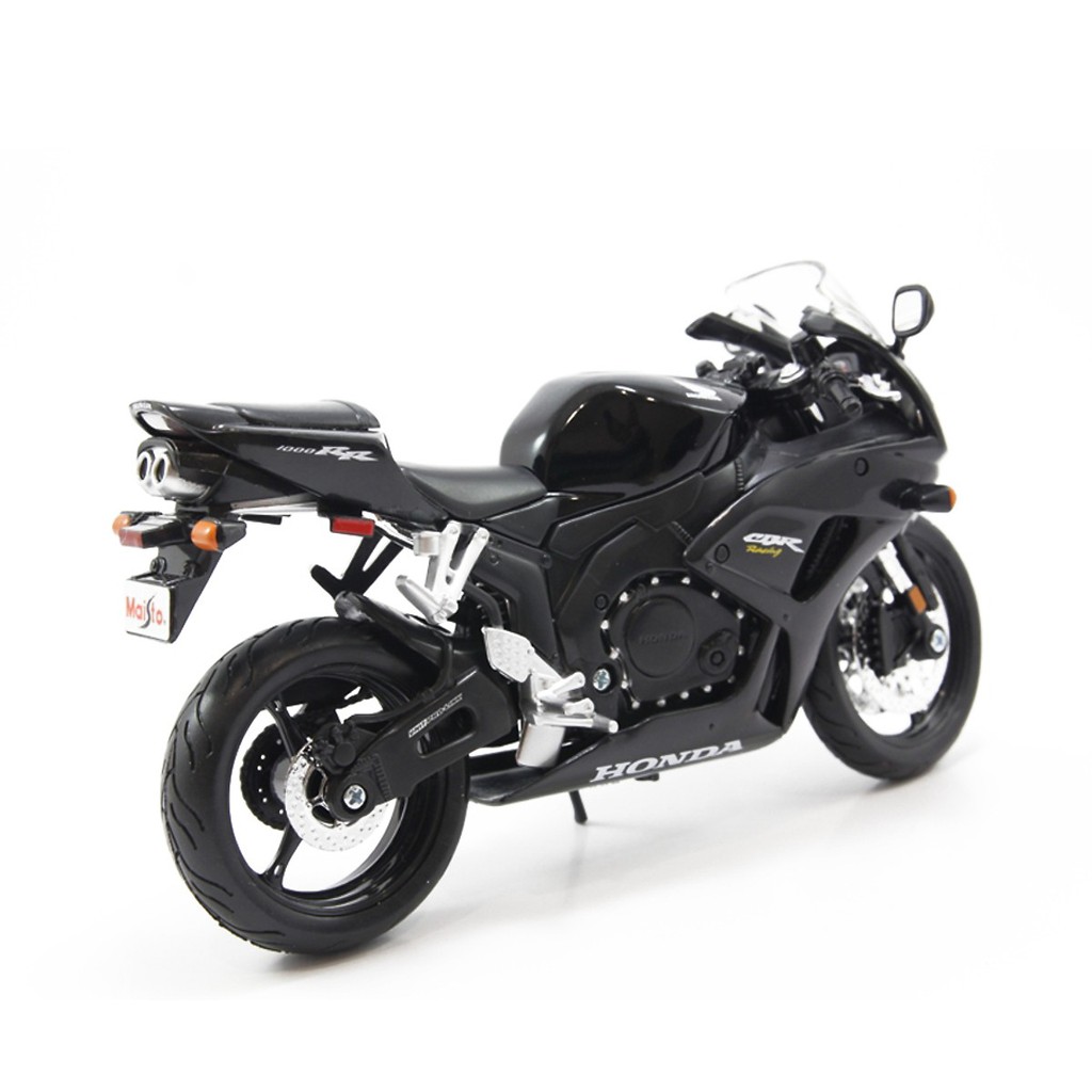 MÔ HÌNH XE MOTO Siêu xe Honda CBR 1000RR Black - MAISTO tỷ lệ 1:12