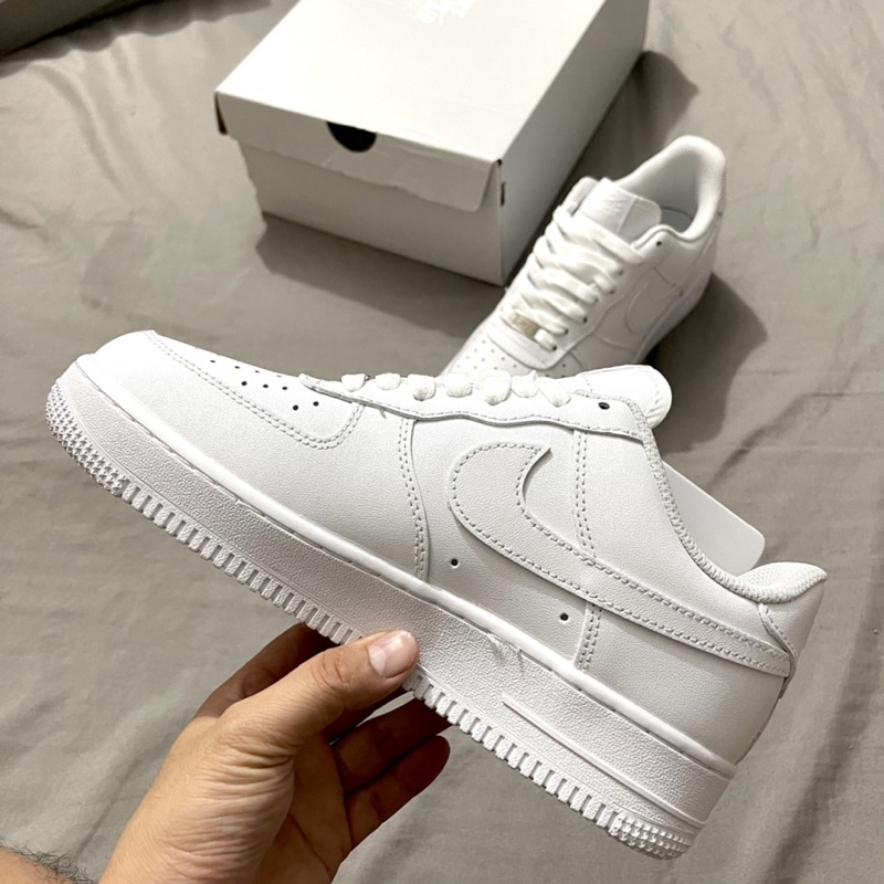 Giày Sneaker nam nữ AF1 full trắng - Full box