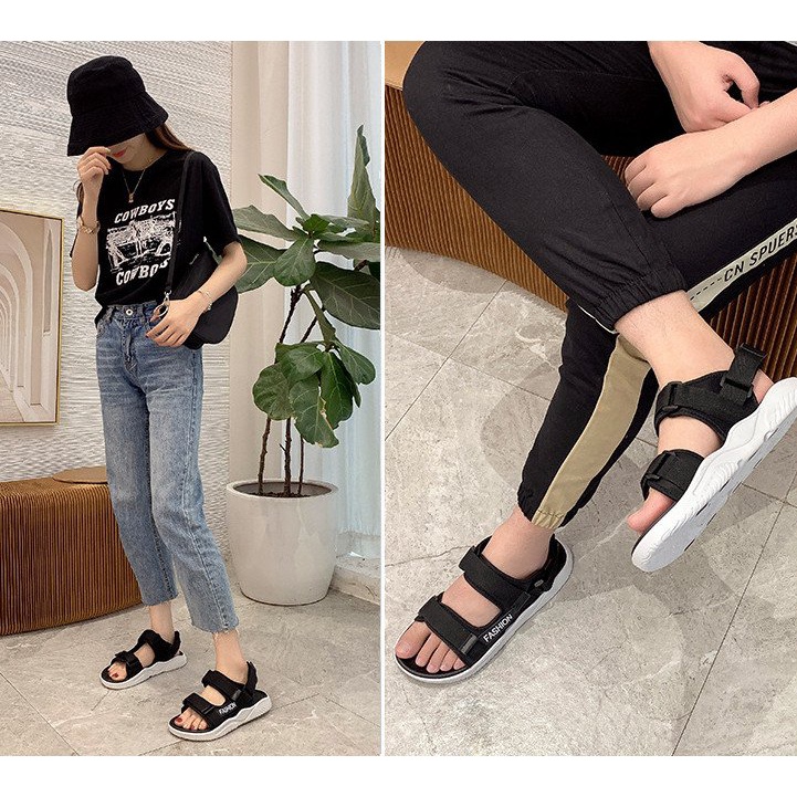 Sandal nam nữ - Dép quai hậu học sinh Fashion thời trang cực hot 2023