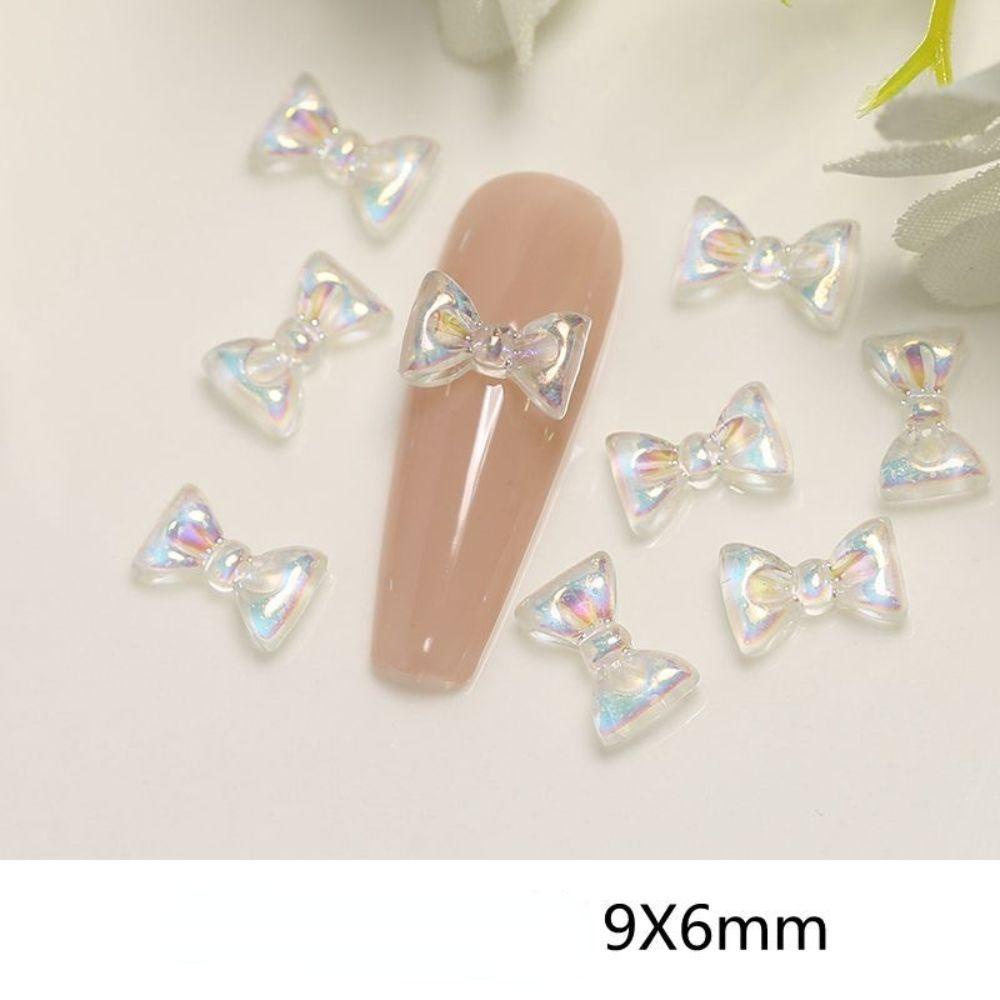 Phụ Kiện Trang Trí Móng Tay 3D Hình Nơ Xinh Xắn