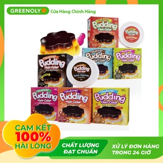 Kem Nhuộm Tóc EZN Shaking Pudding Hair Color - Greenoly Phân Phối Chính Hãng Hàn Quốc