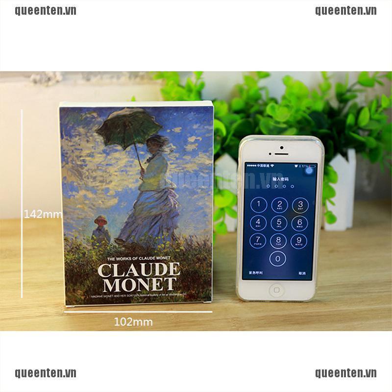Set 30 Tấm Bưu Thiếp Hoạ Tiết Hoạt Hình Phong Cách vintage Thẻ