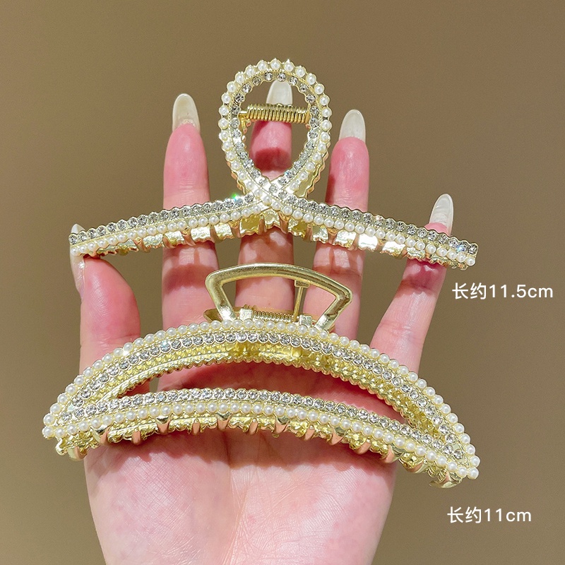 Kẹp Tóc Hình Cá Mập Bằng Kim Loại Phong Cách Hàn Quốc Thẻ