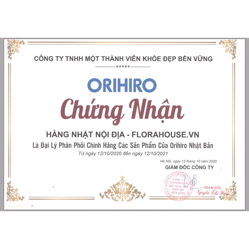 Viên uống Natural White Premium Orihiro nội địa Nhật 300 viên Amino Acids | Thế Giới Skin Care
