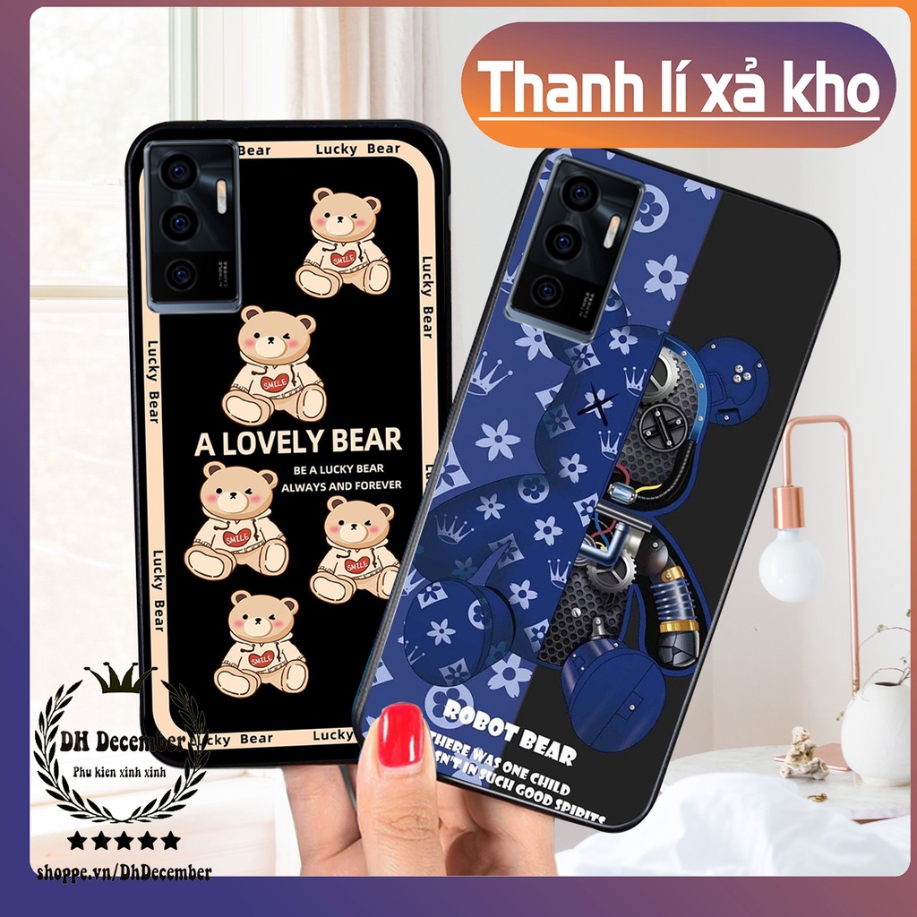 Ốp lưng Vivo V23E in hình 3D lucky, gấu Brick xinh xắn - KHÔNG NÊN BỎ LỠ