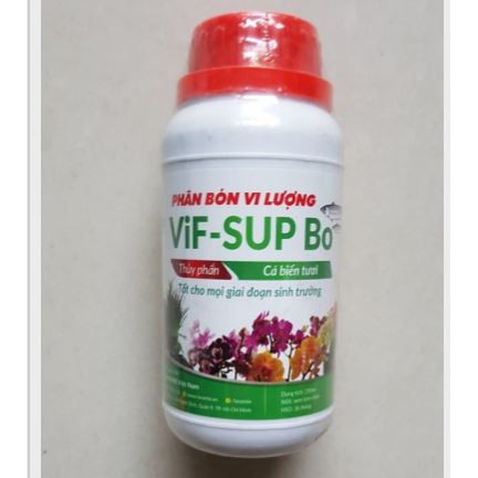 Phân cá vi lượng thủy phân tốt cho mọi giai đoạn sinh trưởng ViF-SUP Bo- 250ml