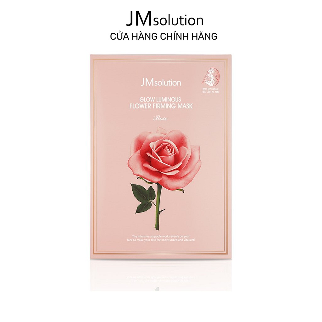 Mặt Nạ Jmsolution Glow Luminous Flower Firming Cấp Ẩm Và Làm Dịu Da 30ml