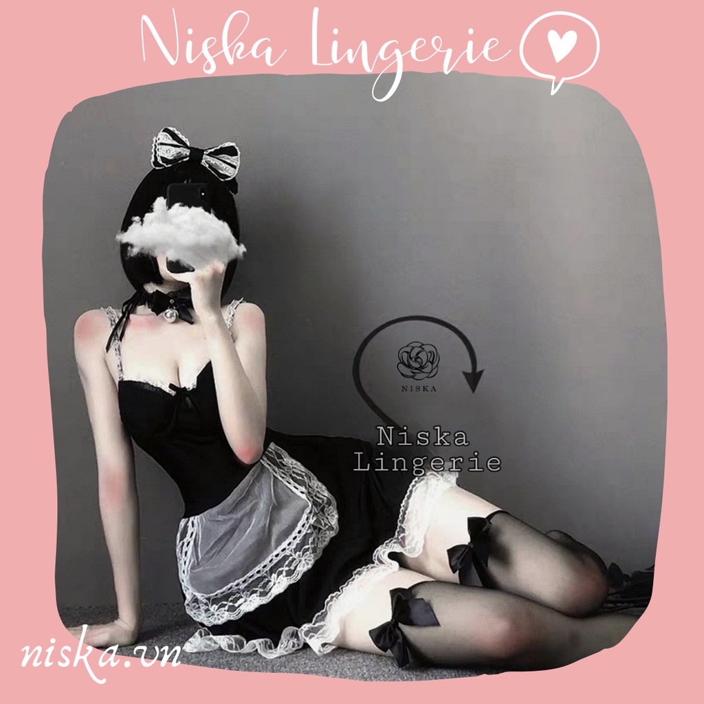 Bộ cosplay hầu gái - Mã C124