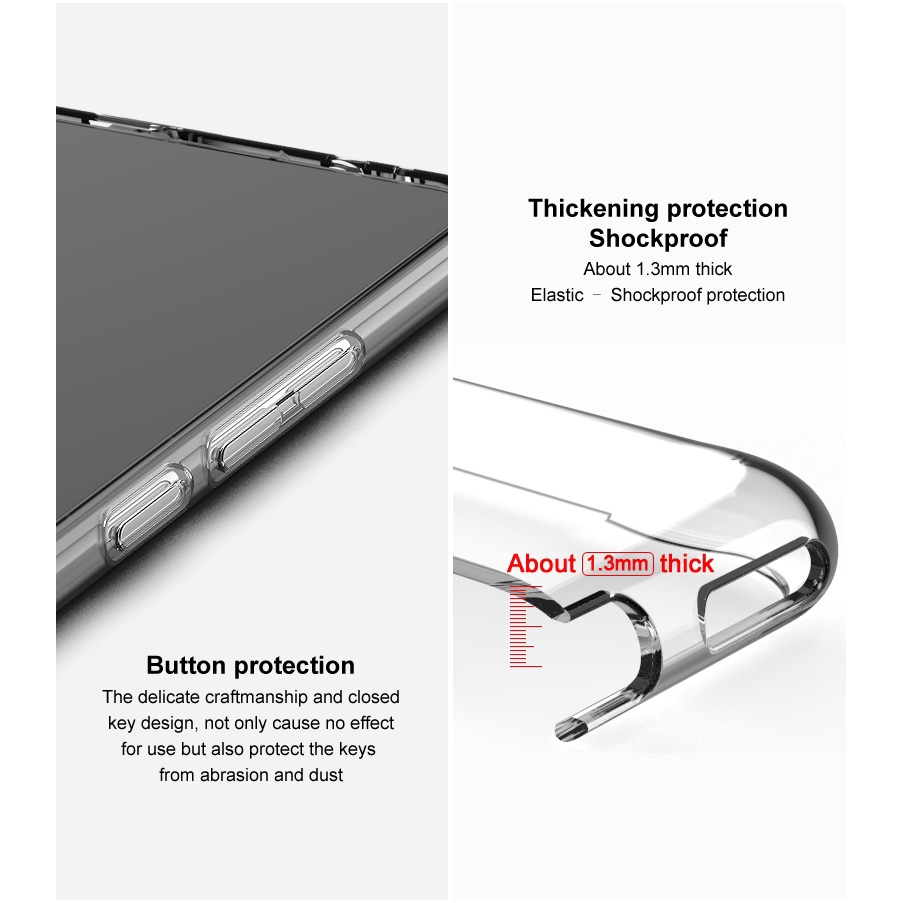 Ốp Lưng Trong Suốt Cho Điện Thoại Motorola Moto Edge XT2063