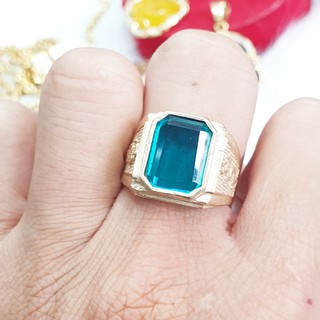 (Không Phai-Có Ký Hiệu) Nhẫn Rồng Vàng Vonfram Đá Tán Cao Cấp- Dùng tắm rửa thoải mái không kiêng mồ hôi-Bảo Hành 5 năm