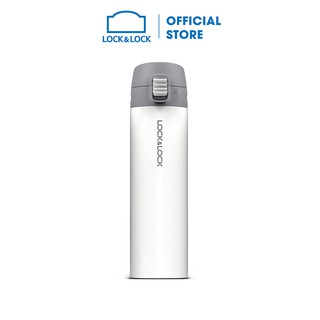 Bình giữ nhiệt lock&lock colorful tumbler 330ml - màu trắng lhc3221