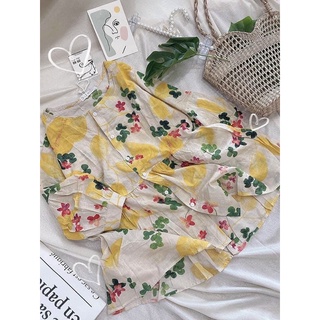 ÁO HOA BABYDOLL (KÈM VIDEO HÌNH THẬT)