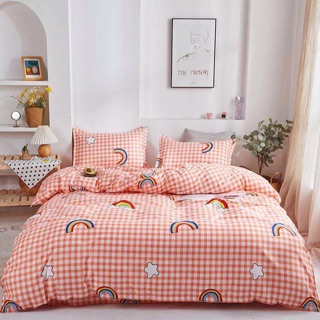 Set chăn ga gối cotton poly nhập