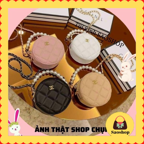 Túi xách đeo chéo mini dáng tròn đeo dễ thương, túi xách đẹp