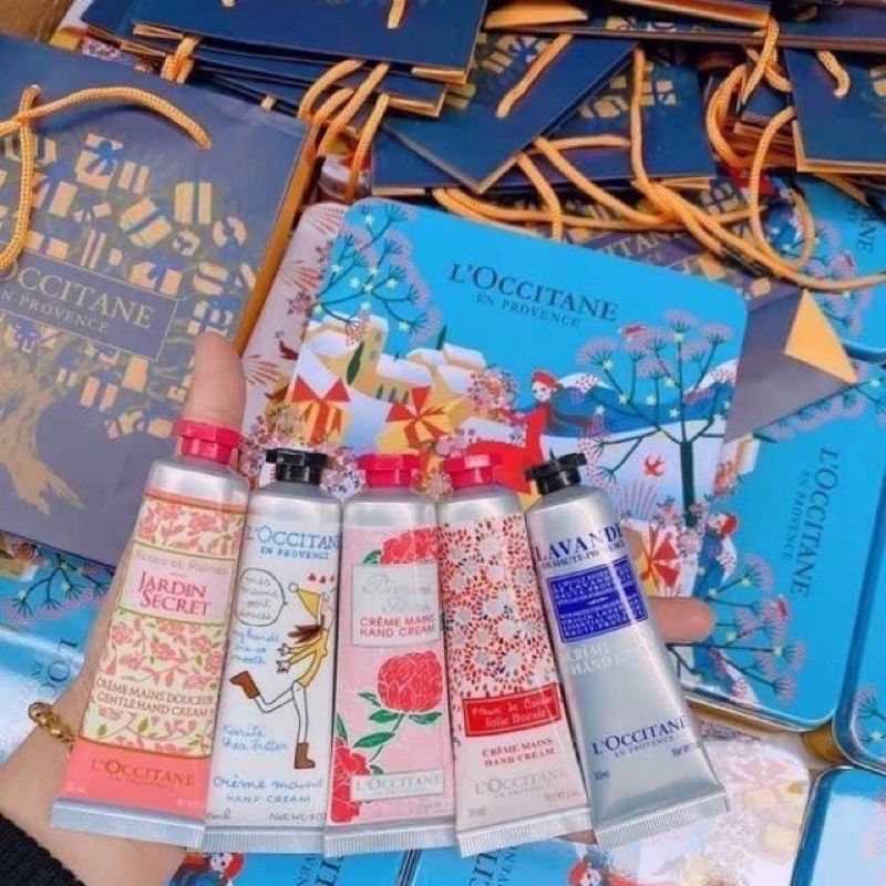 SET HỘP 5 KEM DƯỠNG DA TAY