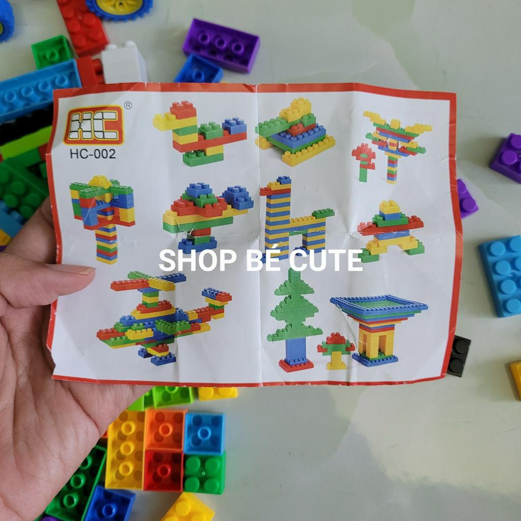Đồ Chơi Lắp Ráp Đựng Trong Hộp Hình Xe Giúp Bé Gọn Gàng Ngăn Nắp