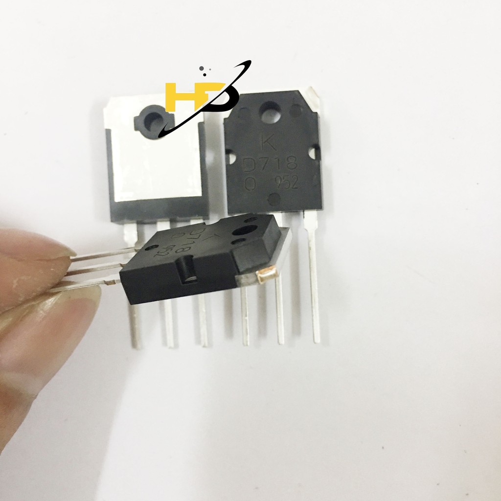 Bộ 4 Con Transistor D718 ( Mới Zin ), Sò Công Suất, Sò D718 Siêu Chất Lượng