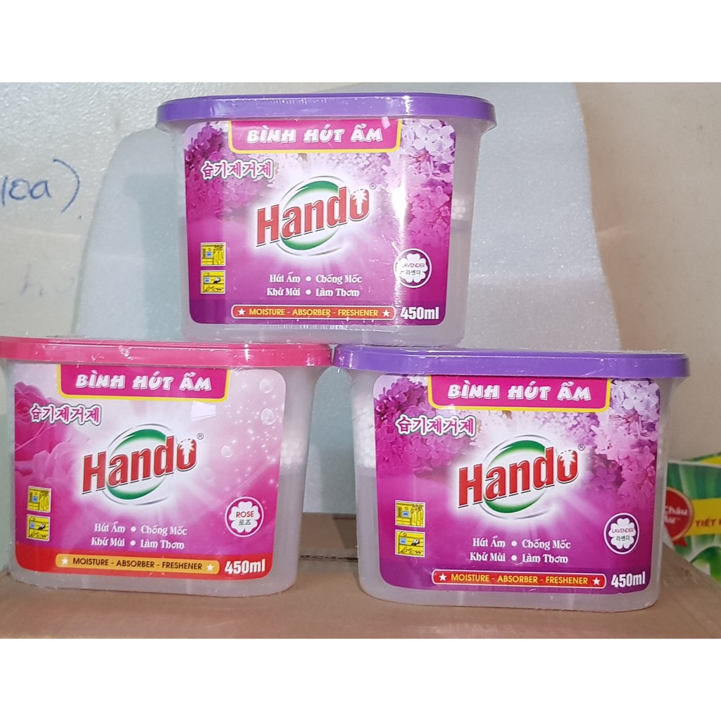 bình hút ẩm hando 450g