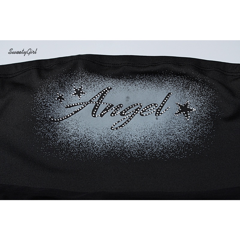 Áo Ống Màu Trơn In Chữ Quyến Rũ Thời Trang 2022 Cho Nữ