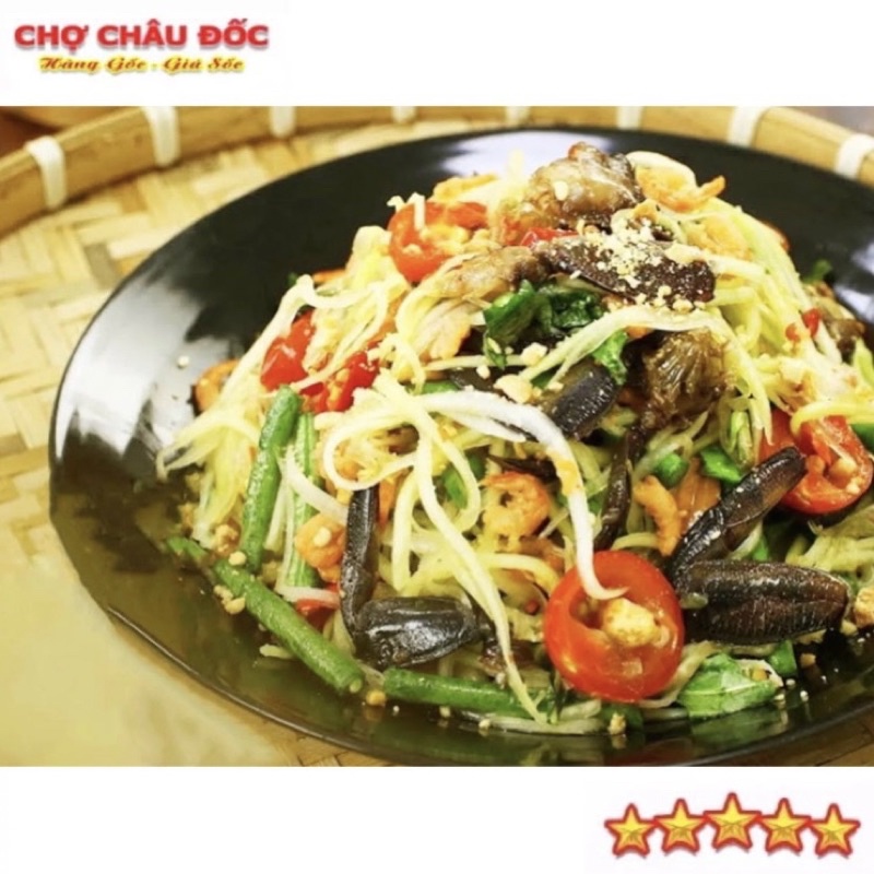 750gr Ba Khía Sữa Miền Tây Trộn Sẵn Tỏi Ớt Loại Con Nhỏ Mềm Vừa Ăn Đặc Sản Miền Tây Nam Bộ