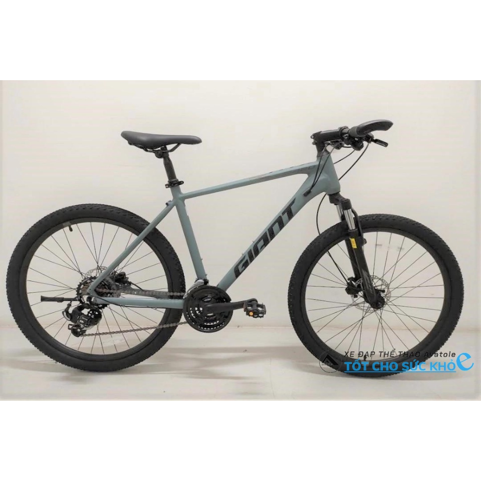 Giant 2022 ATX 720, Khung Hợp Kim Nhôm GIANT ATX ALUXX 7 26" size XS S M, Phanh Tektro, Shimano 21 speed, màu xám