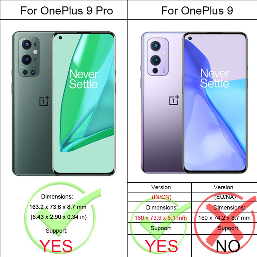 Ốp điện thoại Tpu Trong Suốt Chống Sốc Cho Oneplus 9 8 7t Pro 1 + 7t 1 + 8t 1 + 9 Pro