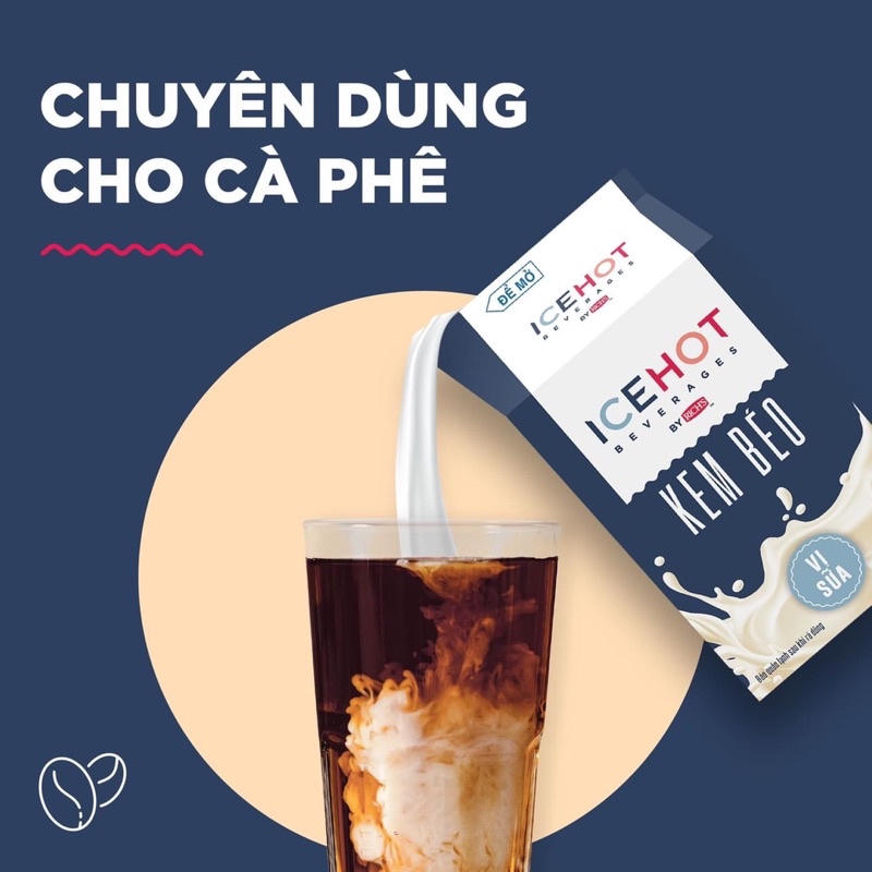 Kem Béo Vị Sữa ICECHOT hộp 500gr