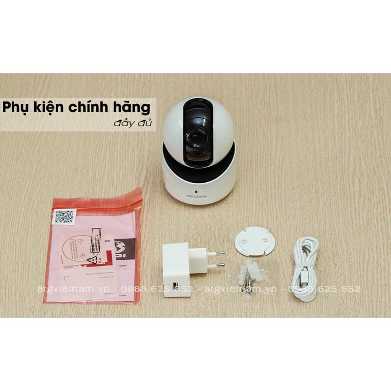 Camera Wifi Hikvision quay quét DS-2CV2Q21FD-IW Full HD 1080P - Hàng chính hãng - Bảo hành 2 năm - Bán số 1 thế giới