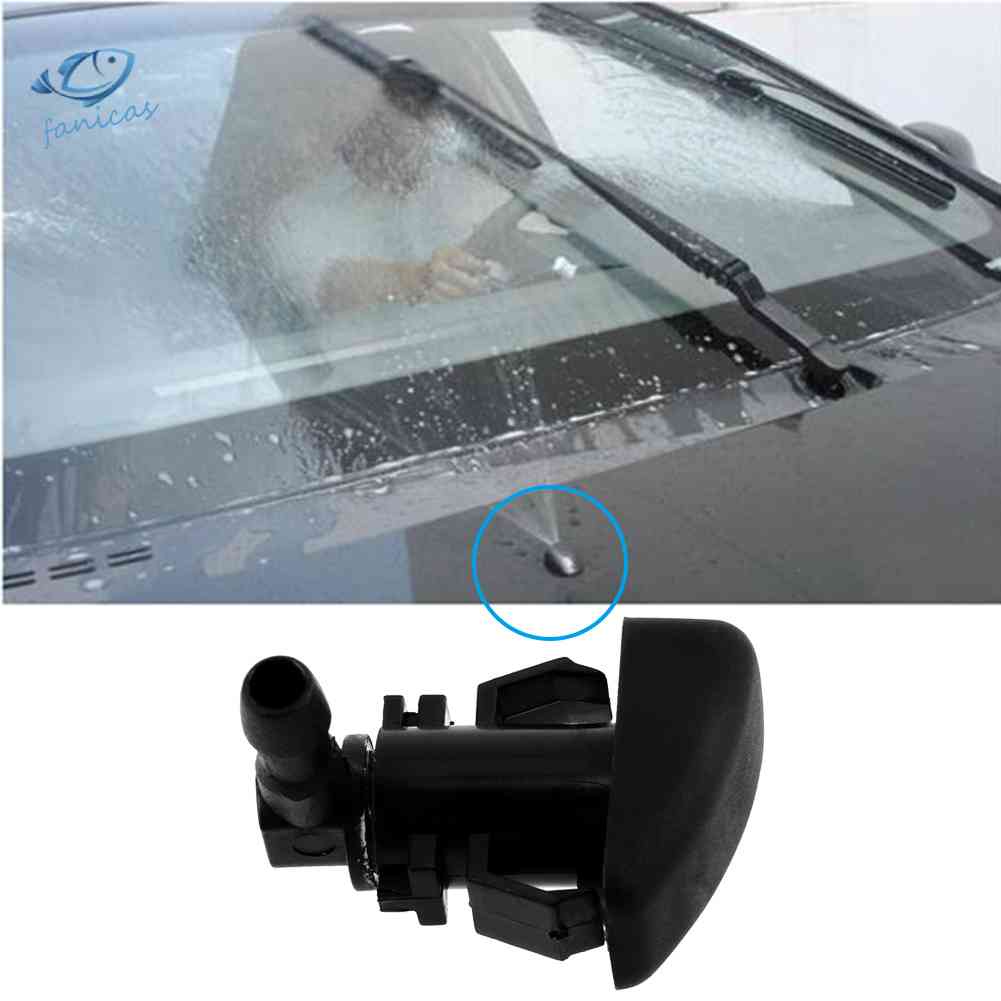 2 Vòi Phun Nước Rửa Kính Chắn Gió Cho Xe Hơi Ford 2008-2012
