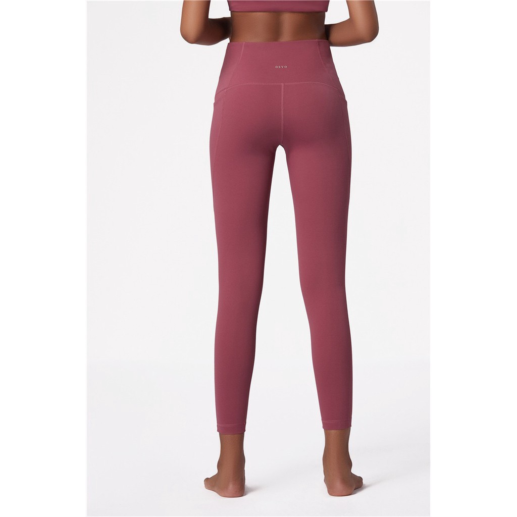 Quần legging thể thao Hoppe Fumeng lưng cao chất lượng cao cho nữ