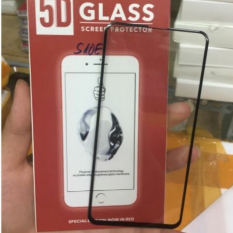 Kính cường lực Glass 5D cho Samsung S10e Full keo màn hình vát 2,5D