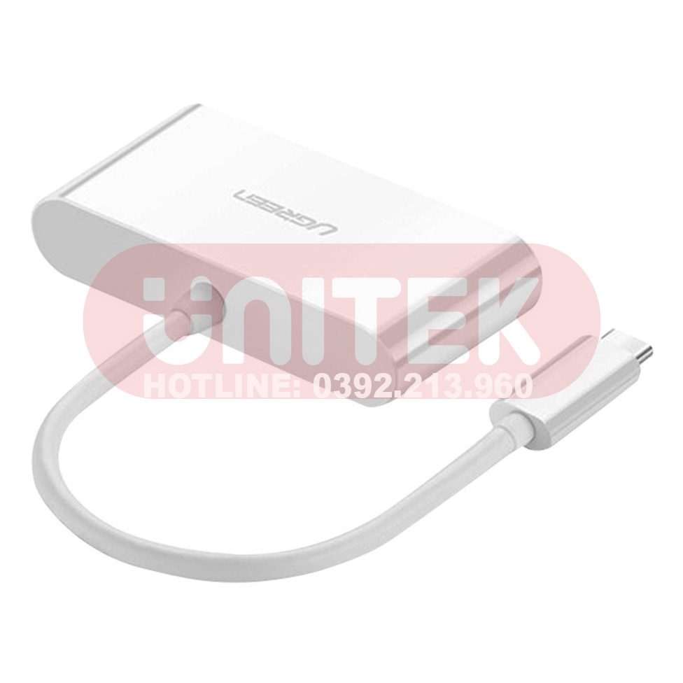 Cáp Chuyển USB Type C sang VGA Cao Cấp Ugreen 30376