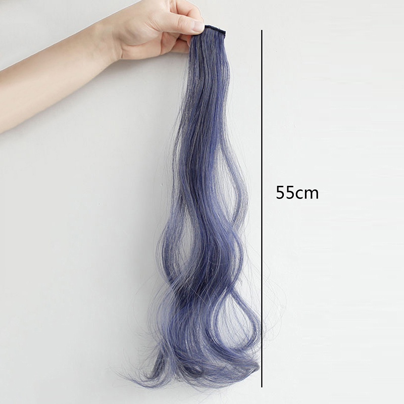 Tóc Giả Dài Màu Gradient Tự Nhiên Không Đường May Cho Nữ