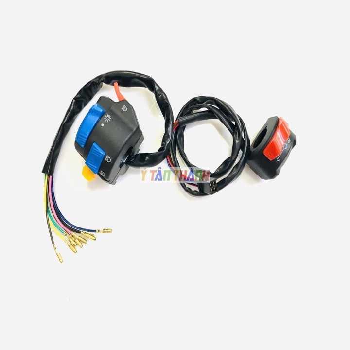 cùm công tắc FZ nút xanh TFX