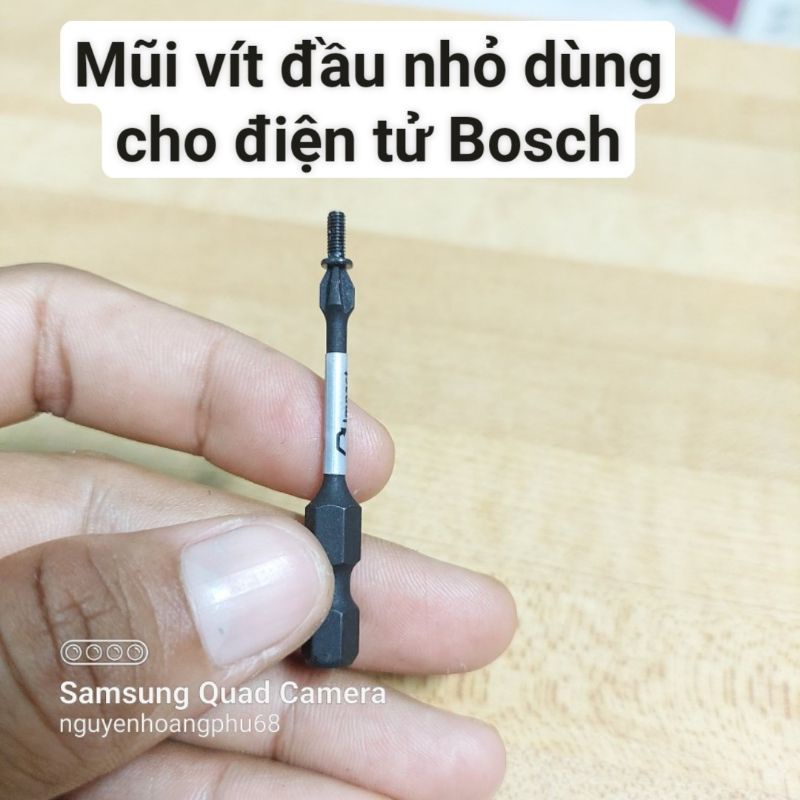 Mũi Vít Bosch đầu nhỏ dùng cho điện tử 50mm