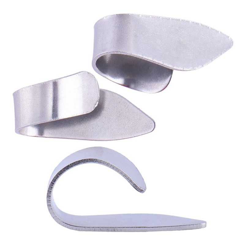 Set 3 Miếng Gảy Đàn Bằng Kim Loại + 1 Miếng Gảy Đàn Guitar