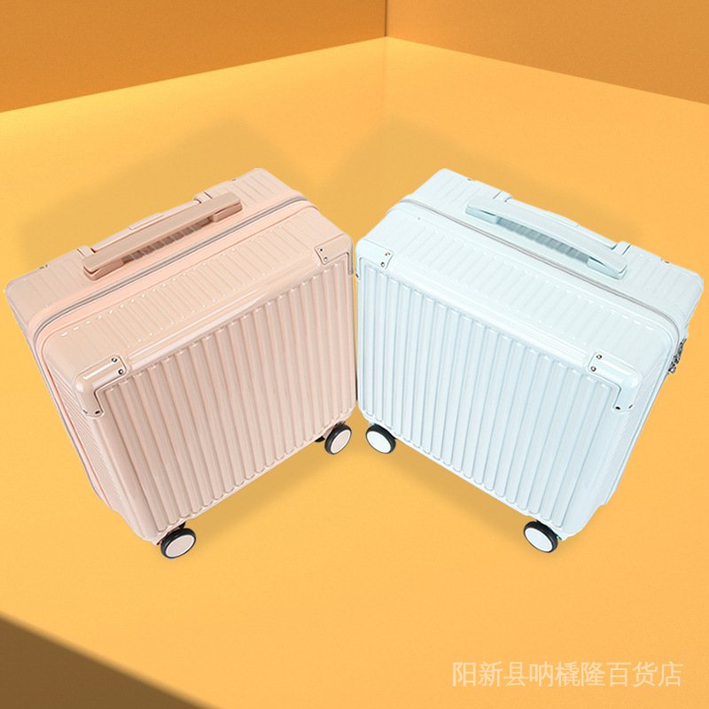 Va Li Kéo Mini 18 inch 20 inch Có Mật Khẩu Siêu Nhẹ Phong Cách Mới Cho Nam Và Nữ