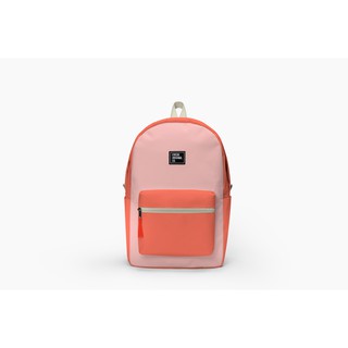 BALO ĐI HỌC • BALO POLY CAO CẤP CHỐNG THẤM • BALO ZIP HỒNG CAM NEON