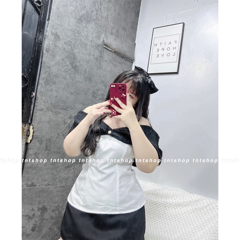 ÁO KIỂU TRỄ VAI TIỂU THƯ [TNT SHOP BIGSIZE 60KG 90KG]