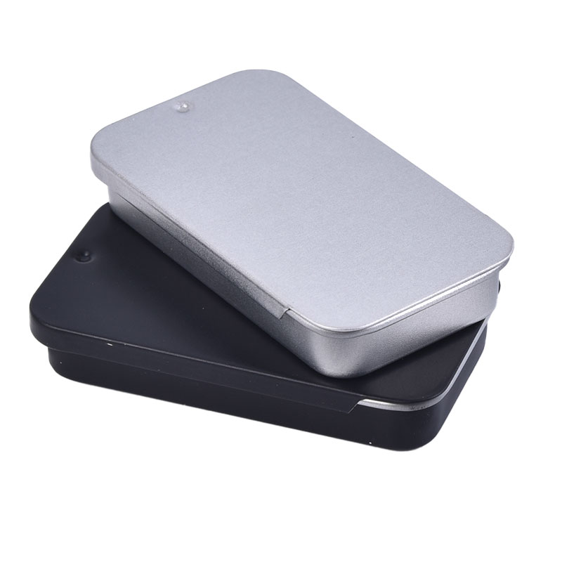 1 Hộp Thiếc Mini Có Trượt