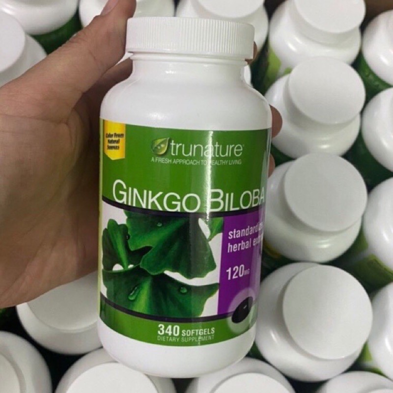 Viên Uống Bổ Não GINKGO BILOBA 340 Viên Của Mỹ