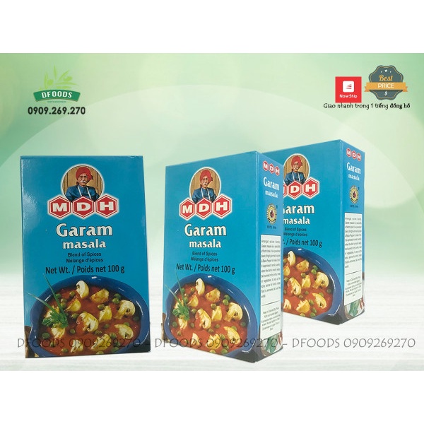 Gia Vị MDH Garam Masala 100g