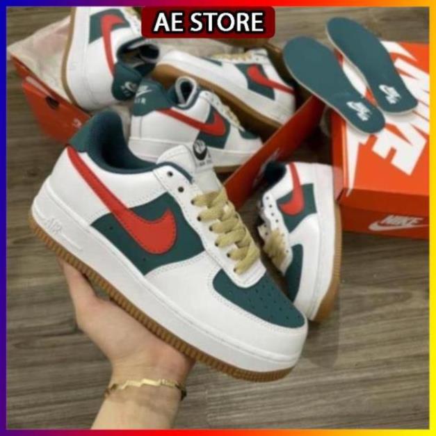 GIÀY thể thao nike_ AF1 XANH ĐỎ , Giày nike_air_force phối guc_ci màu xanh đỏ hot trend 2022 🕹 !