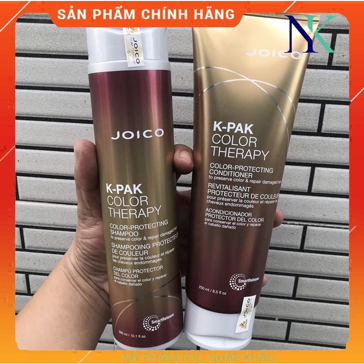 Dầu Gội Xả Joico K-Pak Color Therapy Dưỡng Màu Tóc Nhuộm 300ml
