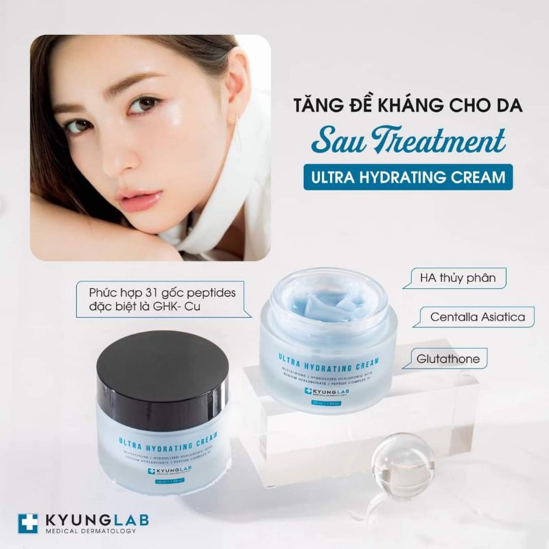Kem dưỡng ẩm Kyung lab chuyên phục hồi tăng đề kháng cho da Utra Hydrating Cream Kyung Lab - Út store